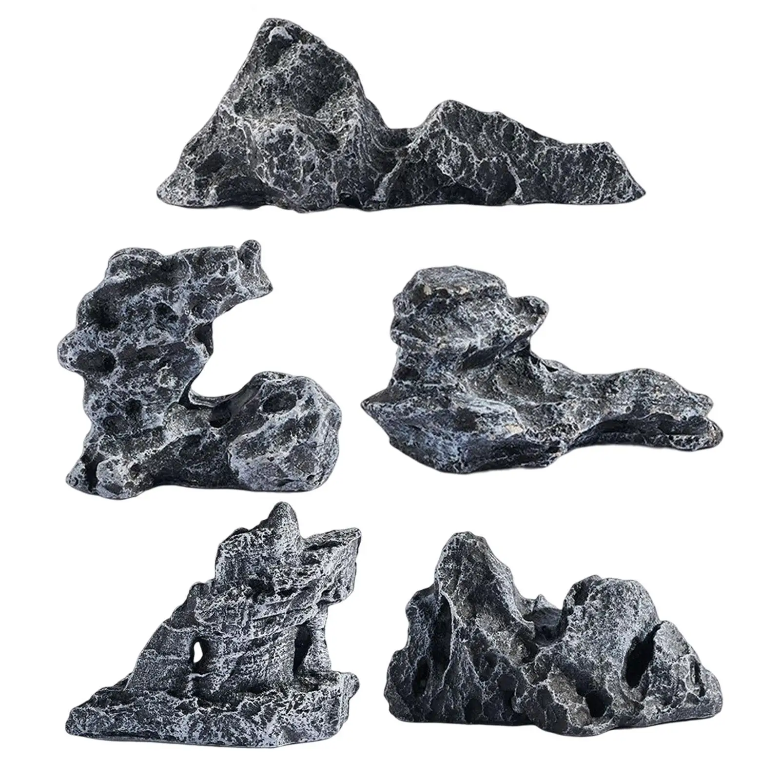 Simulated Landscaping Rock Portable Background Props Crafts Lightweight