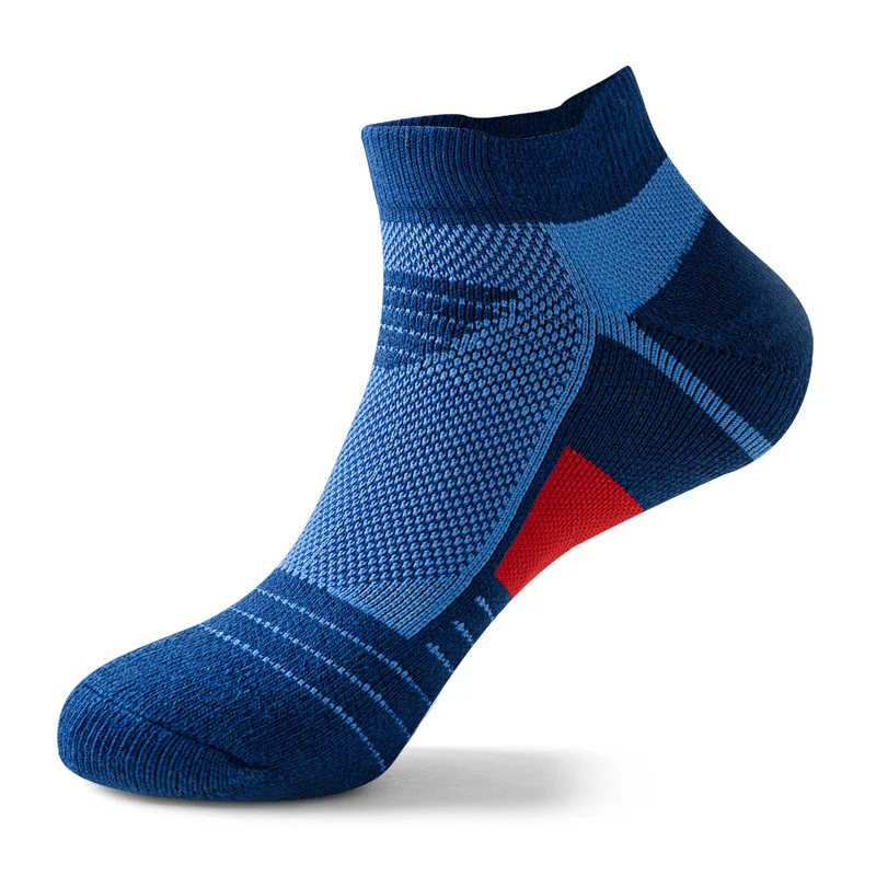 Calcetines deportivos para hombre, medias gruesas con absorción de golpes, transpirables, para correr, baloncesto