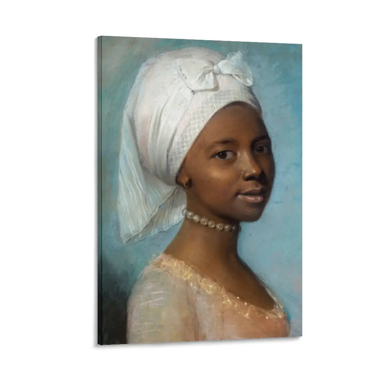 

Portrait of a Young Woman - Jean-Etienne Liotard Canvas Painting Decoration wall bedroom decoration office decoration