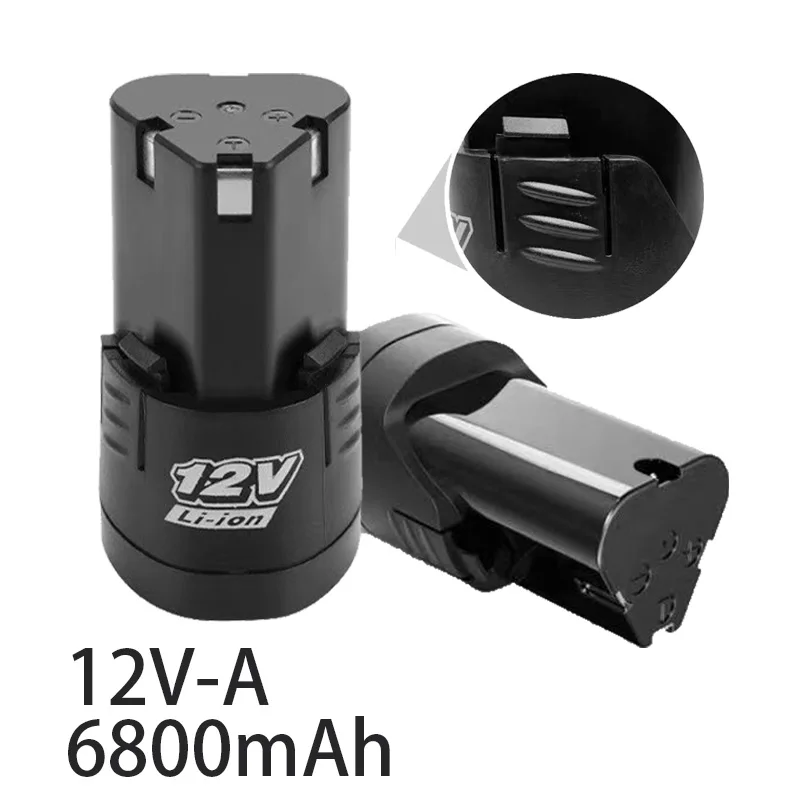 

Rechargeable 100% New Capacity 12V 6800mAh Universal for Power Tools Electric Screwdriver Electric Drill Li-ion Battery