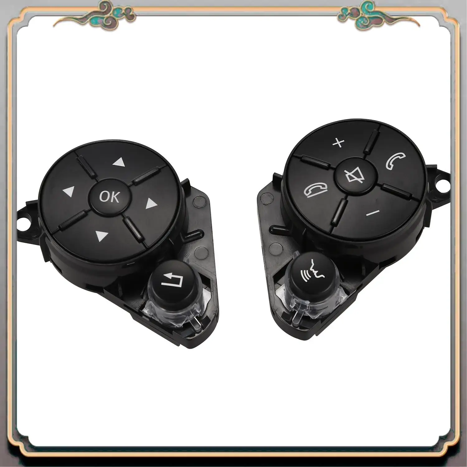 

Надежная левая и правая внутренняя часть автомобиля, изношенная кнопка на руле, переключатель крышки для Mercedes Benz W204 W212 C200 E260 E320 Glk260