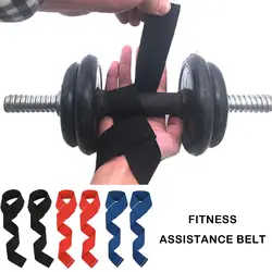 Fitness Lifting Straps Weight Lifting Wrist Grip Booster Gym Deadlifts Support Training Crossfit Belt Pull-ups Strength L5A3