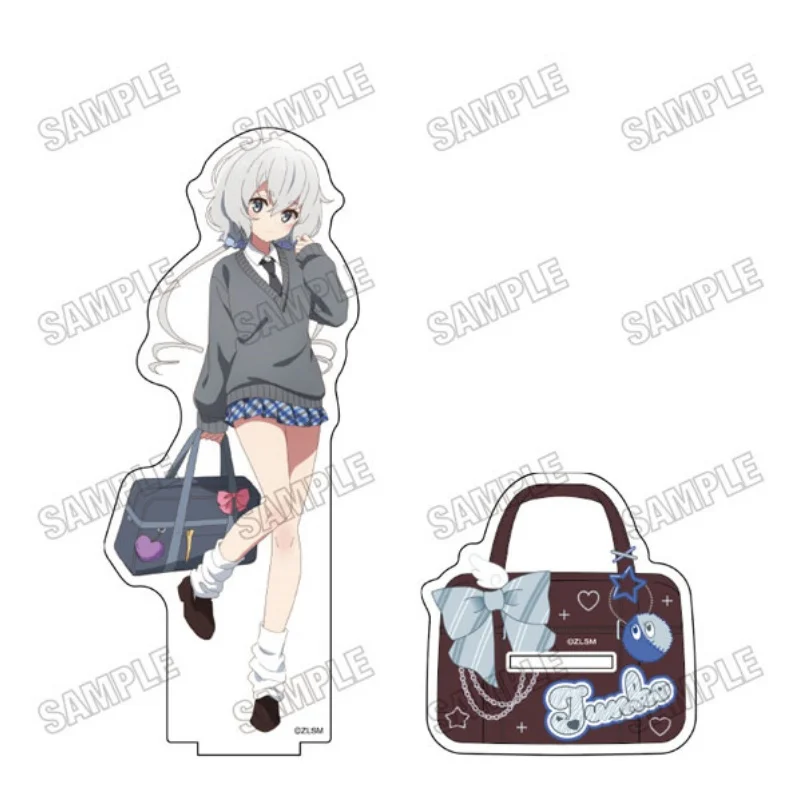 Anime ZOMBIE LAND SAGA: Yumeginga Paradise The Movie Acrylic Stand Figure Keychains Plate Cosplay Desktop Ornament Gifts 15cm