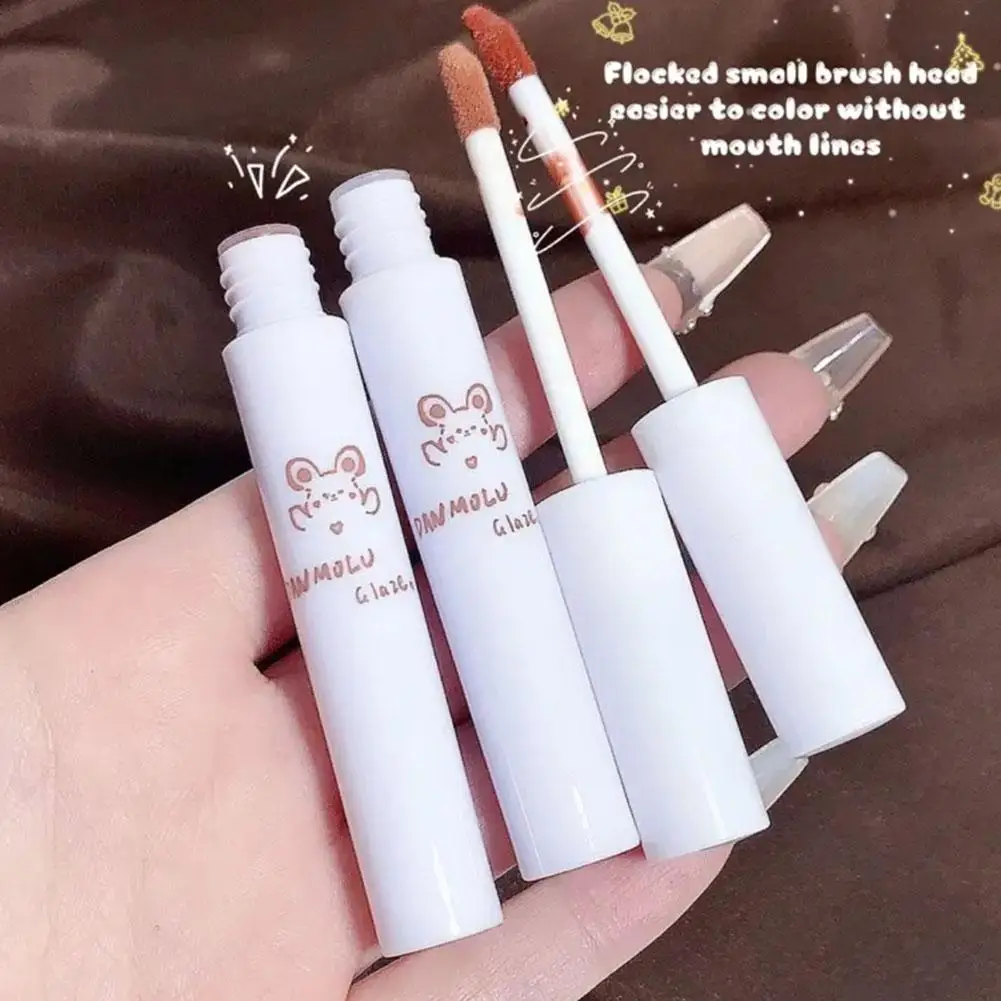 5pcs/Set  5in1 DANMOLU Liptint Set Lip Glaze Matte Cosmetics Waterproof Long Lasting Women Red Lip Tint Beauty Korean Cosmetic