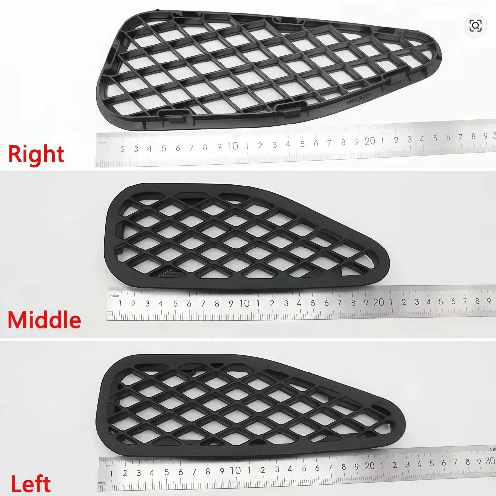 For Toyota FJ Cruiser 2007-2021 Heater Duct Hole Cover Air Cowl Grille Trim LHD Front Hood Ventilation Port Frame Trim Cover