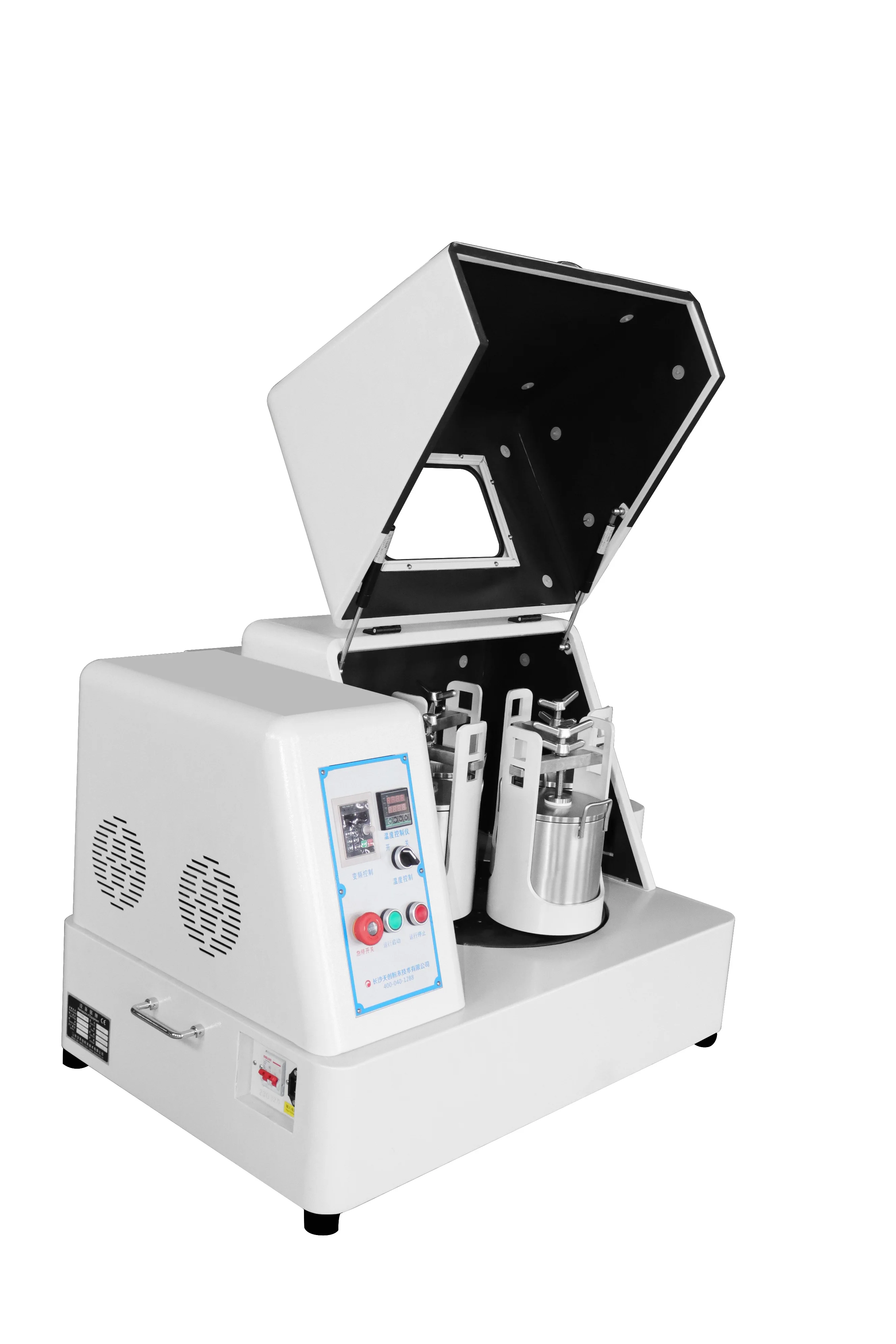 TENCAN Ball Mill ที่กําหนดเองพิเศษความร้อน WARM Planetary Ball Mill 8L 1L 12L ห้องปฏิบัติการ Ball Mill สําหรับ NANO ผงบด