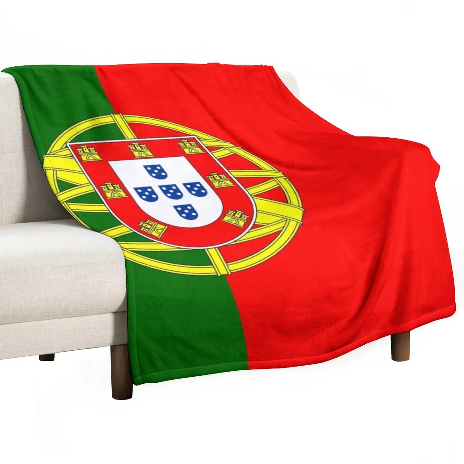 

Flag of Portugal Throw Blanket blankets and throws Warm Blanket Beautiful Blankets Single Blanket