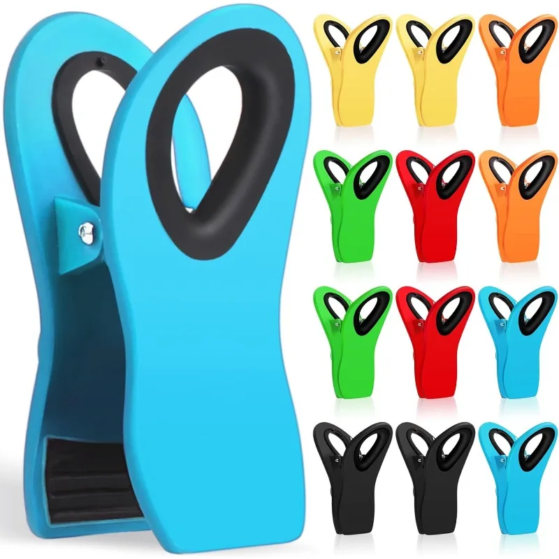 12 Pack Chip Clips Bag Clips, Magnetic Bag Clip for Food Storage