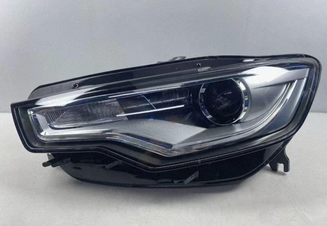 Farol compatível com Audi A6 C7 2012-2015, faróis A6 30FSI 35FSI, farol Xenon HID, conjunto de farol 4G0941005 4G0941006