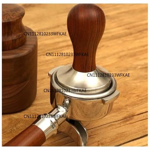 Powder Press, Coffee Machine Solid Wood 58mm Universal Filler Flat Powder Appliance