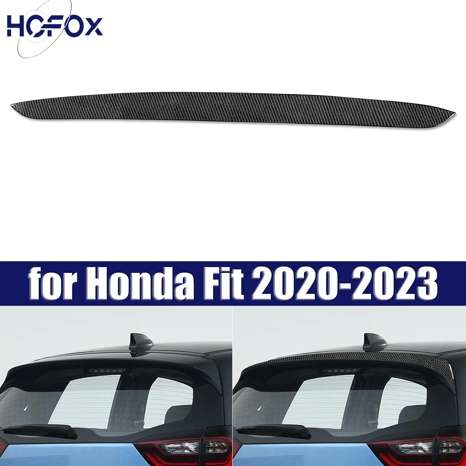 

for Honda Fit 2020-2023 Rear Trunk Spoiler Wing Lip New Design high-performance version Auto Accessories Tuning