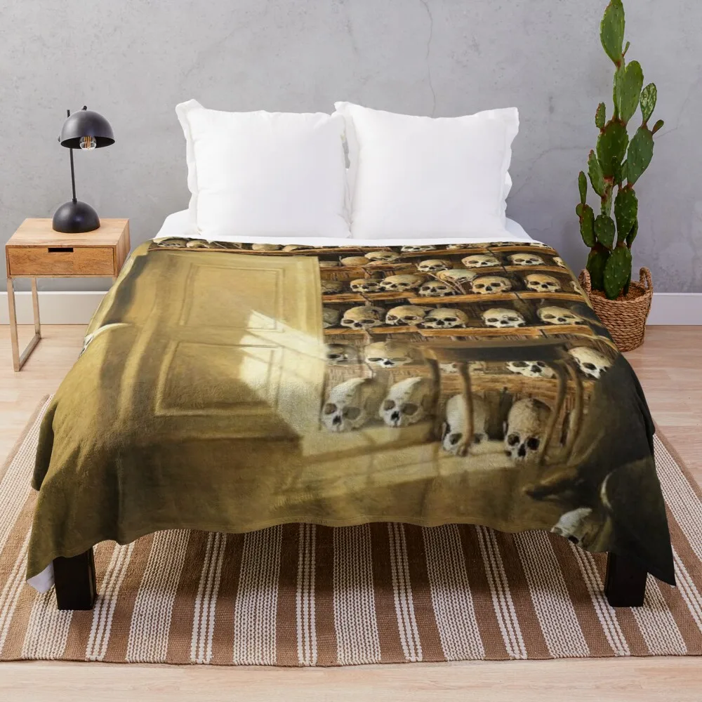 

THE SILENCE SPEAKS Throw Blanket Flannel Fabric Sofa Fashion Sofas decorative Blankets