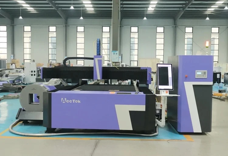 1000watt 3000w1530FR SS Carbon Steel Iron Fiber Laser Cutter Metal Tube and Plate Fiber Laser Cutting Machine with Rotary Device