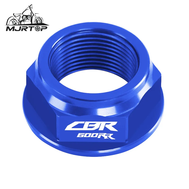 Motorcycle CNC Rear Wheel Axle Nut Screw Bolt & Steering Stem Nut Head Screw Cover Cap For CBR600RR CBR 600RR cbr600rr 2005-2016