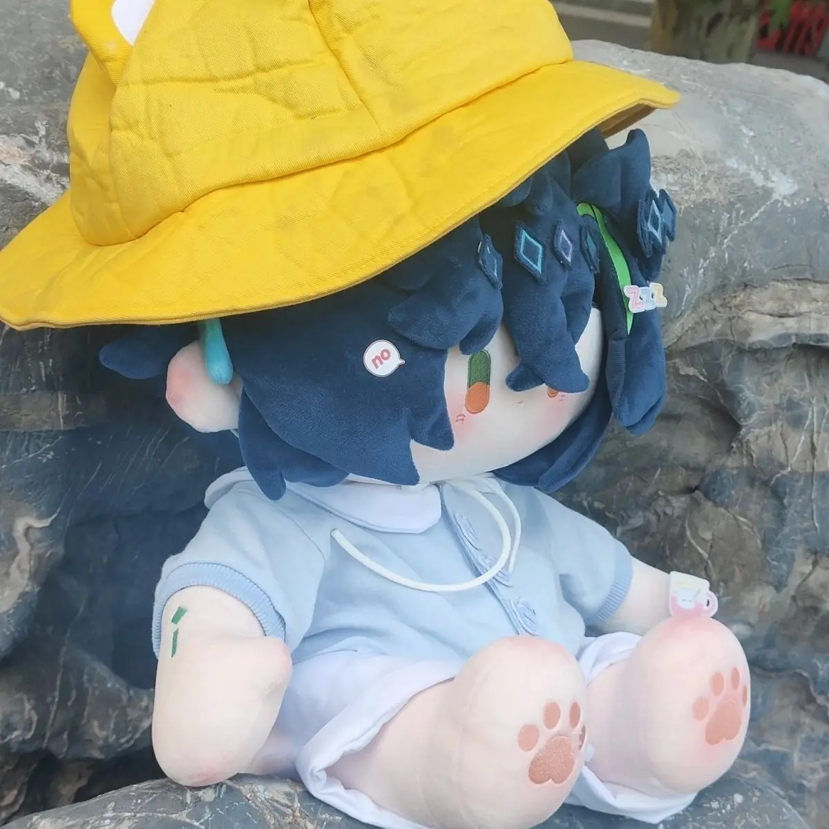 أنيمي ‌ Genshin Impact Kinich Plushies 40 سنتيمتر تأثيري لينة أفخم الجسم فستان وسادة محشوة غرفة زينة هدايا عيد الميلاد