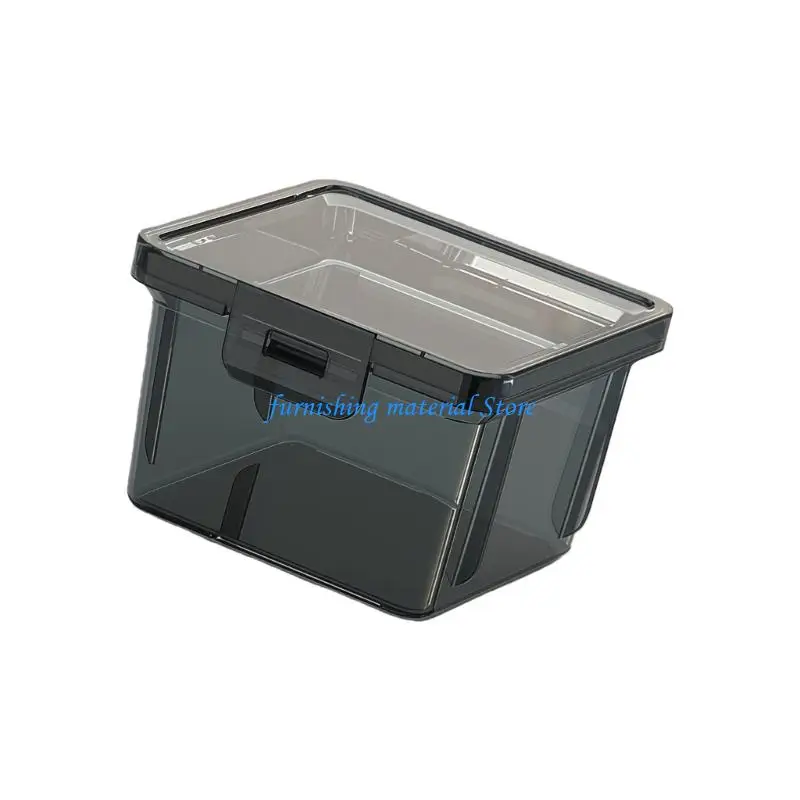 Y5GD Workshop Use Compact Small Parts Storage Container Tray System Featuring Deep Compartments and Secure Lids