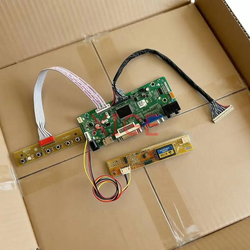 

Плата контроллера экрана для HSD150PX14 HSD150PX16 HSD150PX15 HSD150PX17 VGA DVI HDMI 1-CCFL 1024*768 30Pin LVDS 1024x768 Комплект для самостоятельной сборки