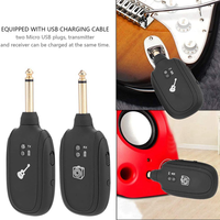AED2-1 Set A8 Guitar Wireless Transmission System Electric Guitar Wireless Transmitter Receiver Audio Line Electric Blowpipe Bla