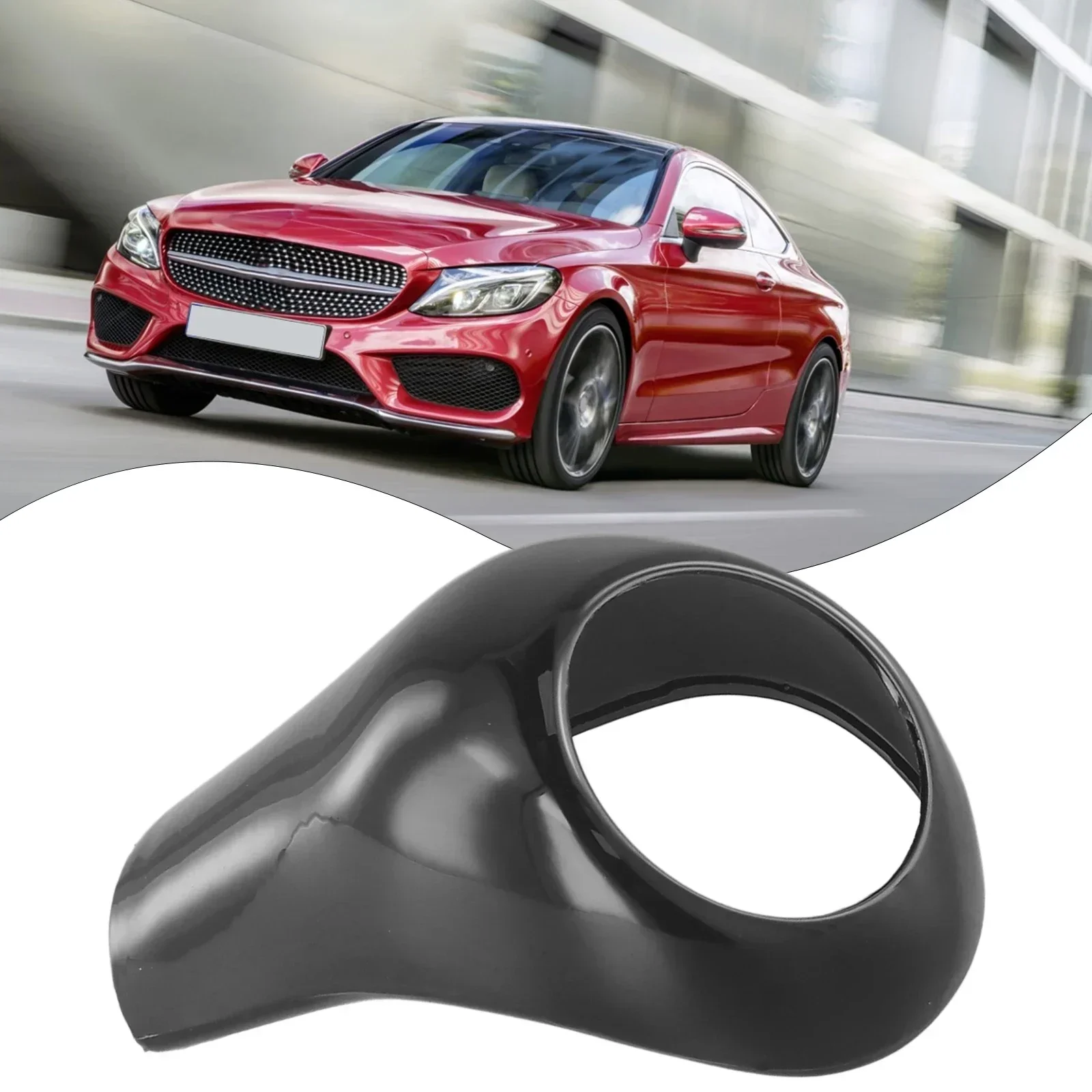 Transform Your For MercedesBenz W204 C E G GLS Class With This Carbon Fiber Gear Shift Knob Cover Trim Perfect Fit