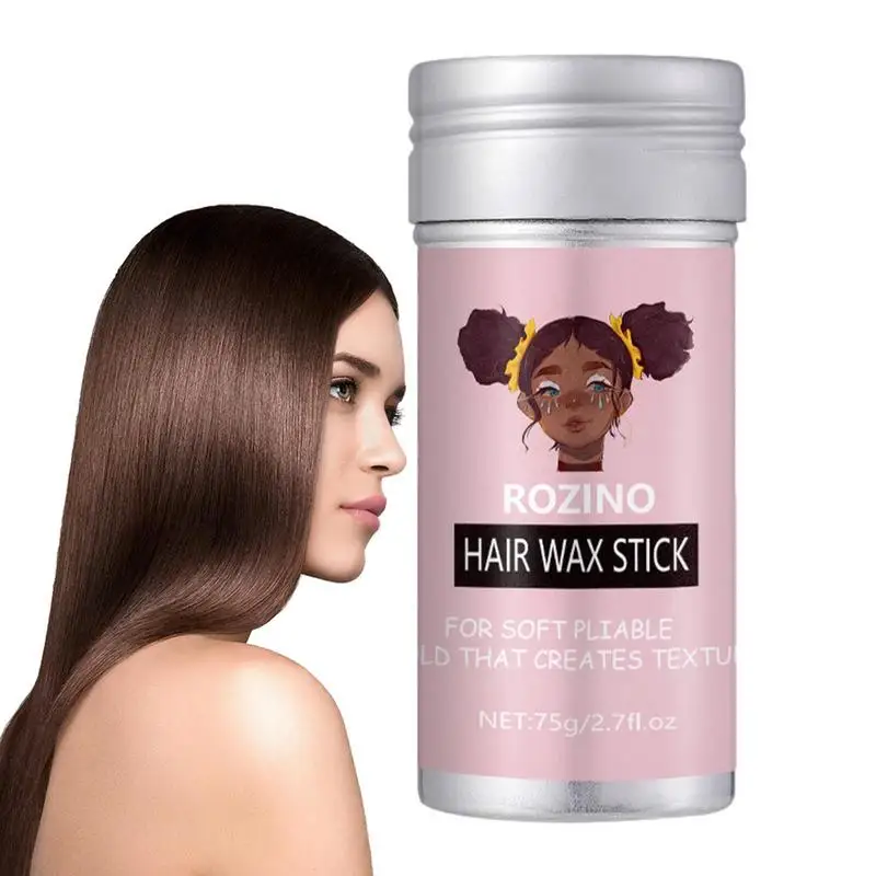 

Less Greasy Styling Wax Styling Hair Pomade Wax Stick Non-greasy Slick Back Hair Stick For Fly Away And Edge Frizz Hair Birthday