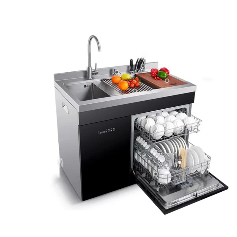 Dishwasher,Multifunctional,Integrated Sink,Embedded Built-in Design,Cabinet Sink,Drawer Type Automatic Household Cleaning