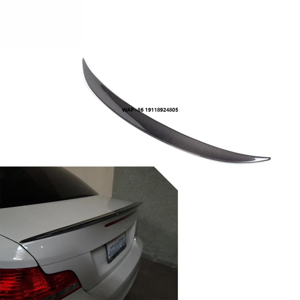 

P Style Carbon Fiber E82 Rear Spoiler for-BMW