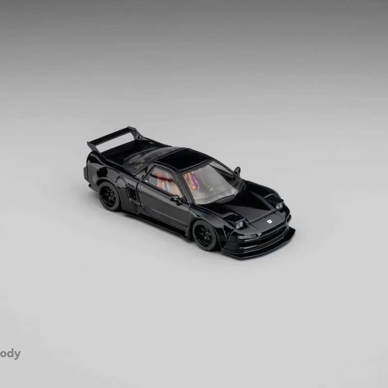 รถโมเดลฮอนด้า NSX-R ไวด์บอดี้ แบล็คไนท์ อัลลอยด์ ขนาด 1:64 รุ่นใหม่ มีสินค้าในสต็อก ของเล่นสะสม ของขวัญสำหรับเด็ก