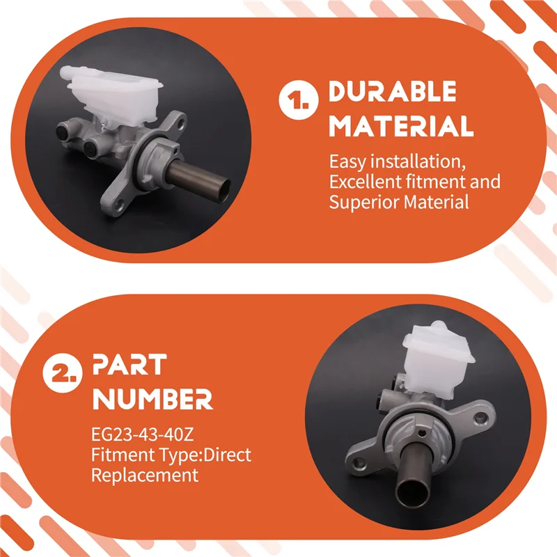 

AS-Car Brake Master Cylinder With Oil Can EG23-43-40Z For Mazda CX-7 2007-2016