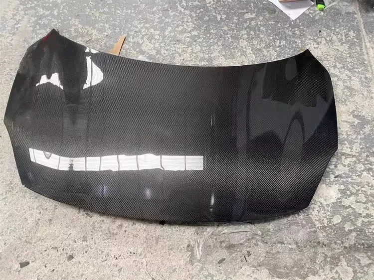 Wet Carbon Fiber Engine Hood for Suzuki Swift light weight engine cover auto accessories view 3