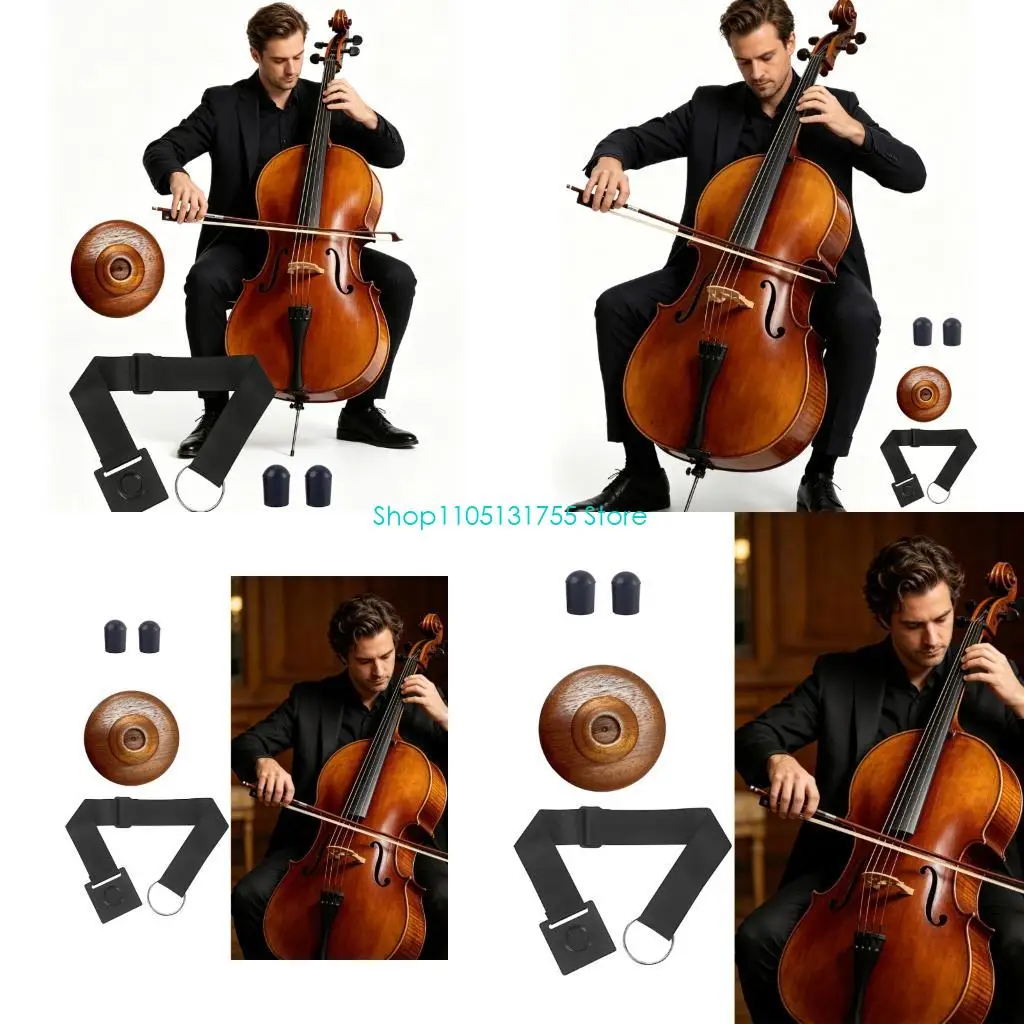 K0EF Cello Slip Stopper Pad Floor Mat Protects Instrument Enhancing Performances