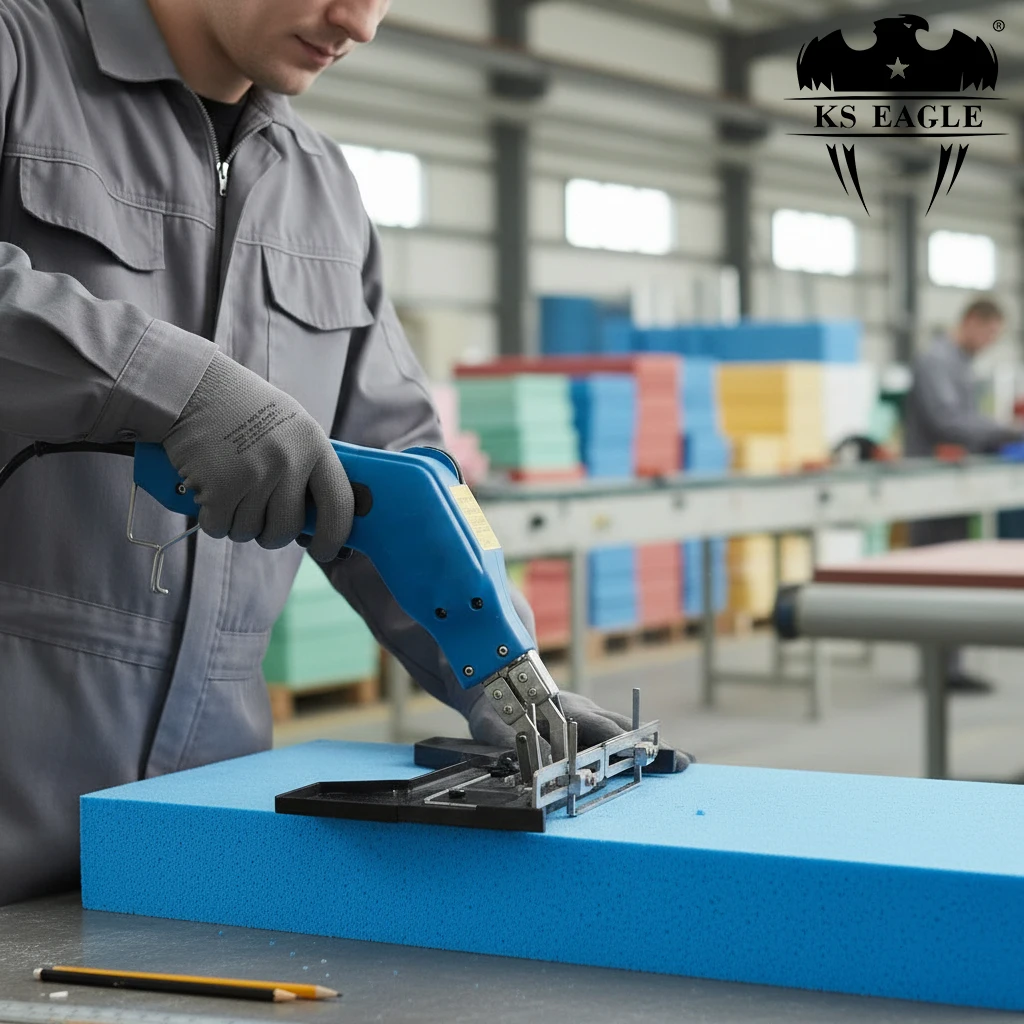 

KS EAGLE Electric Hot Knife Cutter for Polystyrene Electric Hot Wire Foam Cutting Machine Professional Electric Styrofoam Cutter