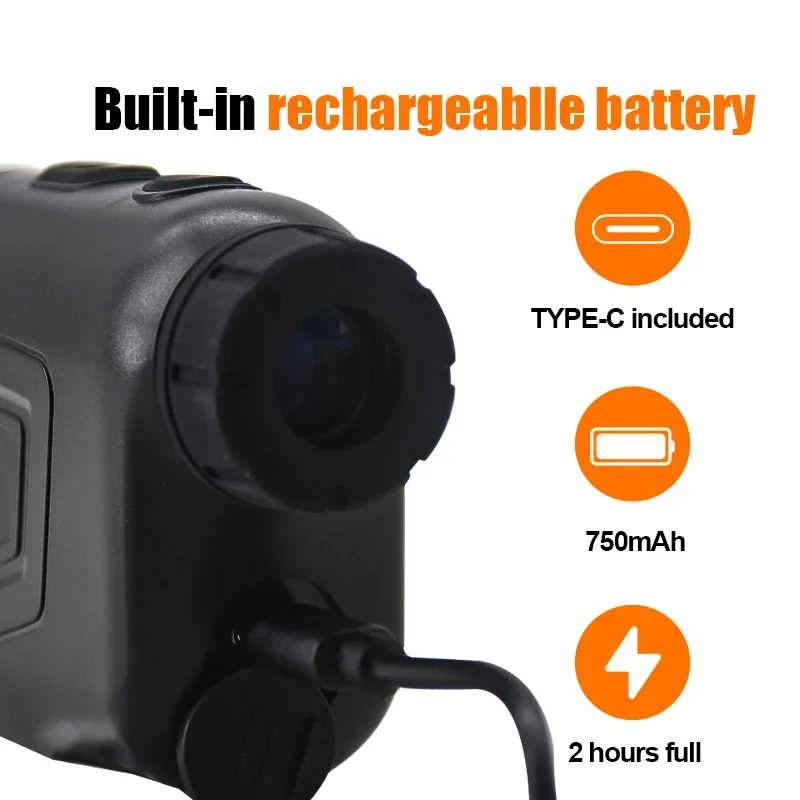 Outdoor Golf & Hunting Rangefinder Scope Rangefinder for Golfers & Hunters