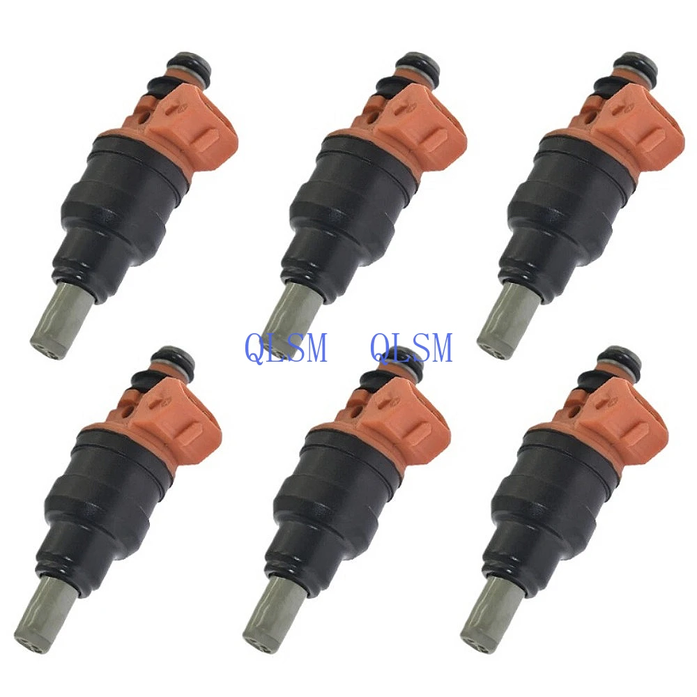 

6Pcs Fuel Injectors INP-060 MD162524 BDH182 for Mitsubishi 1.5L 1.8L 2.5L 1995-2000 Chrysler Sebring Dodge Stratus 2.5L V6