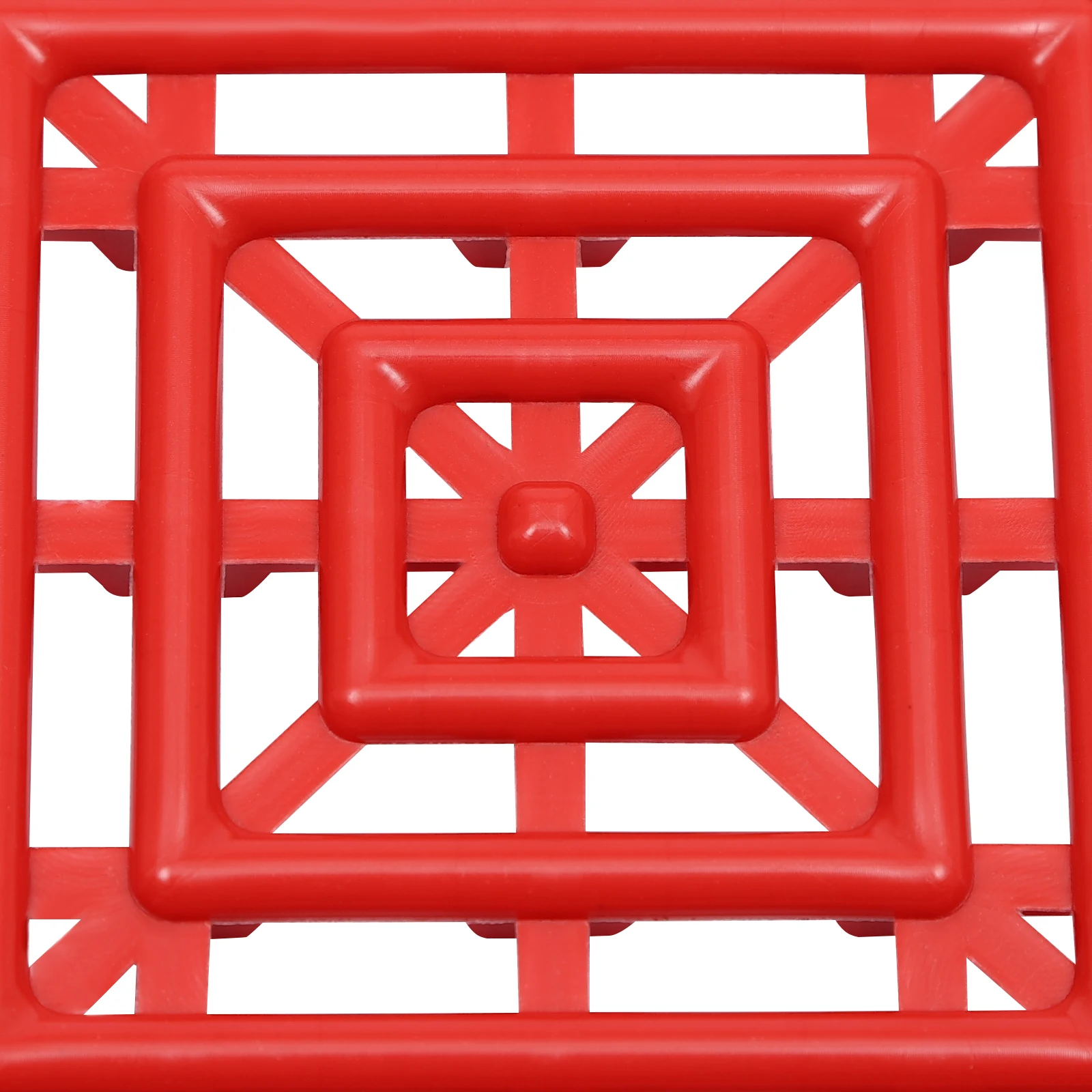 Tiles Interlocking 25PCS Red, Drainage Tiles 12x12x0.5 Inches, Deck Tiles Outdoor Floor Tiles, Outdoor Interlocking Tiles