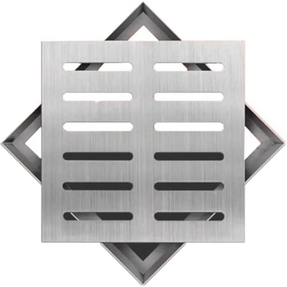 

For Kitchen For Lawn Outdoor Drain Cover Stainless Steel Grate Drain Cover For Garden Use Load-Bearing Capacity