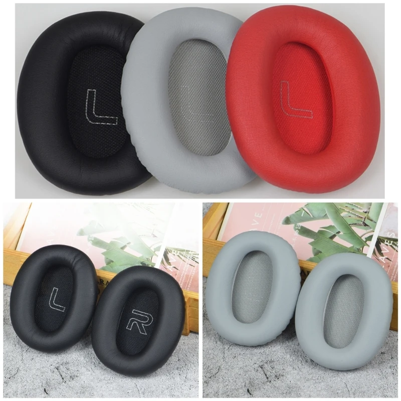 1 Pair Replacement Ear Pads Earphone Cushion Repair Accessory For Edifier W820BT Headphones Noise Isolating Sponge Earpads