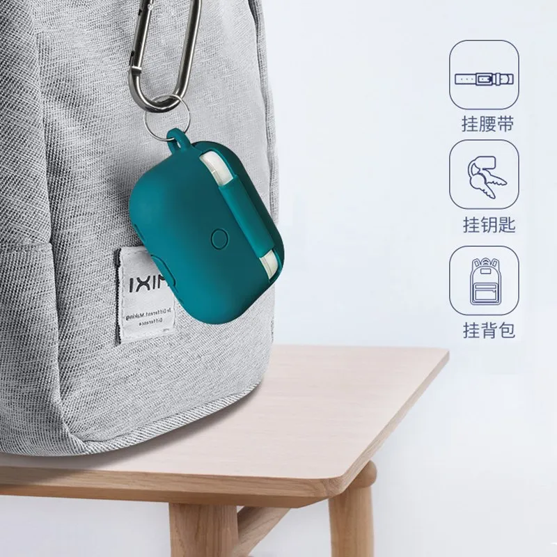 Для AirPods Pro 2 Чехол Силиконовые Мягкие airpods 2da generacion Front светодиодный Видимый airpod pro 2022 протектор для AirPods Pro 2 Чехол