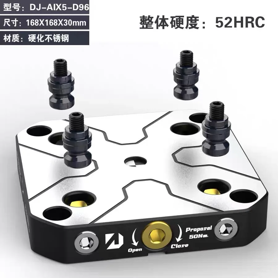 Factory Direct Sales DJ-AIX5-D52 Precision Sells 4-Axis 5-Axis Universal Vise L Block Bridge Plate