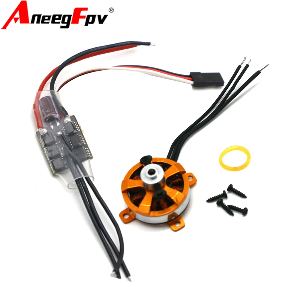 XXD A2205 7.6A 1400KV 1600KV SP 마이크로 브러시리스 모터 (마운트 포함) + 10A ESC RC 항공기/KK 코프터 쿼드콥터 UFO F3P용