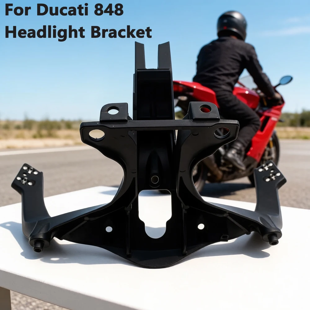 

ACZ Motorcycle Front Upper Fairing Stay Bracket Holder Headlight Cowling For Ducati 848 2008-2011 848 EVO 2011-2013 1098 1098S