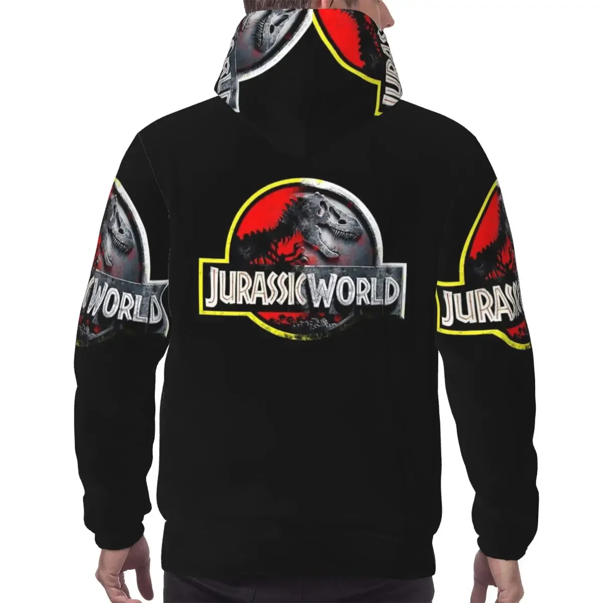 Jurassic World Hoodies Hip Hop Pullover Autumn Winter Men's Women's Sweatshirts Long Sleeve Tops