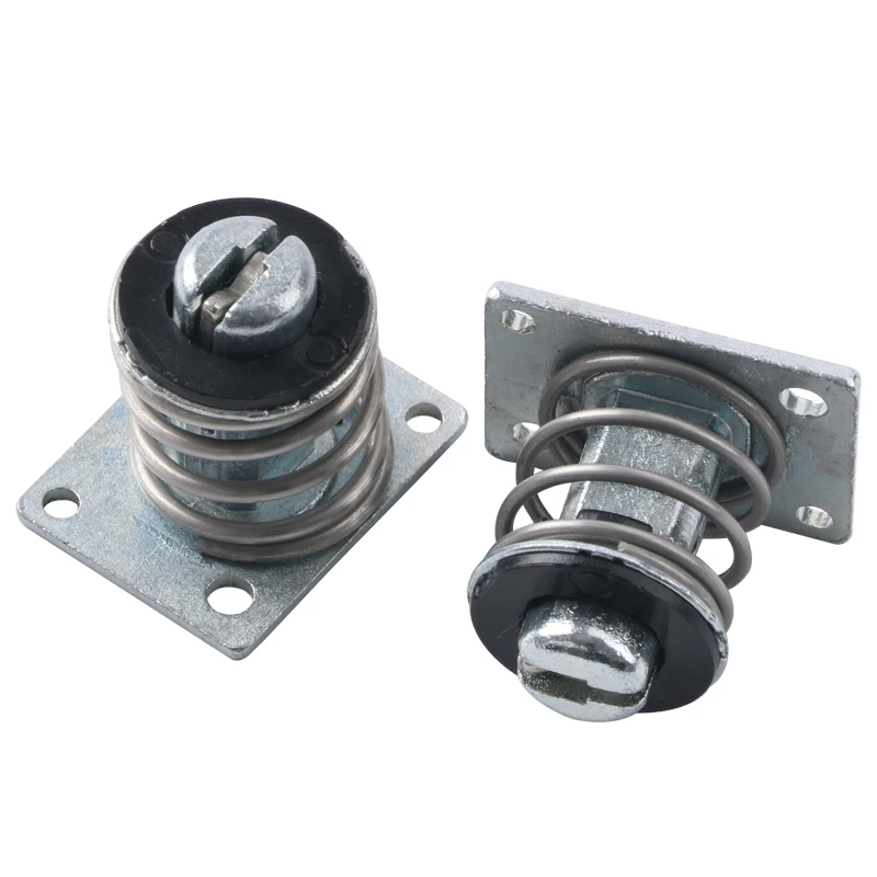 

2PCS DK611 Hidden Spring Cam Door Lock Concealed Push-To-Close Latches Compression Door Lock Industrial Electrical Distribution