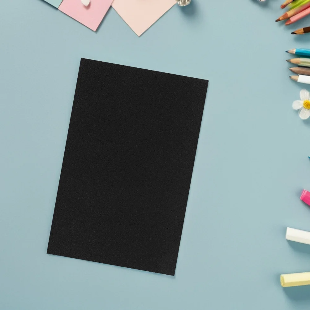 10 قطعة ورق فني الرمال الأسود كرافت البطاقات لتلوين النفط الباستيل الرمال اللوحة DIY بها بنفسك سكرابوكينغ 16K مشروع فني #4