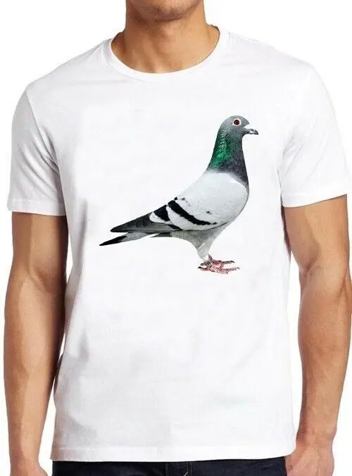 Pigeon Peagon Flower Unicorn Bird Fly Animal Funny Cool Gift Tee T Shirt