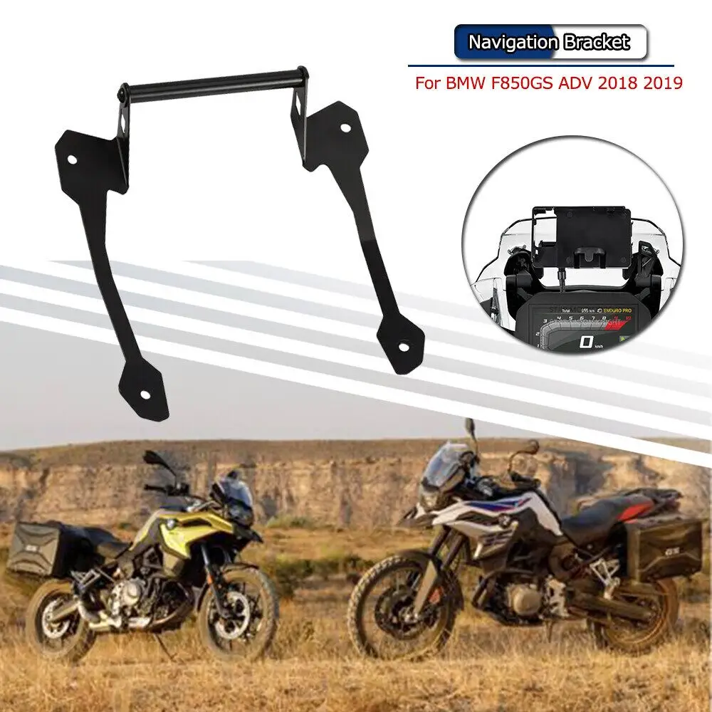 

Motorcycle Windshield Stand Holder Mobile Phone GPS Navigation Plate Bracket for F850GS ADV F 850 GS F850 GS F 850GS Adventure