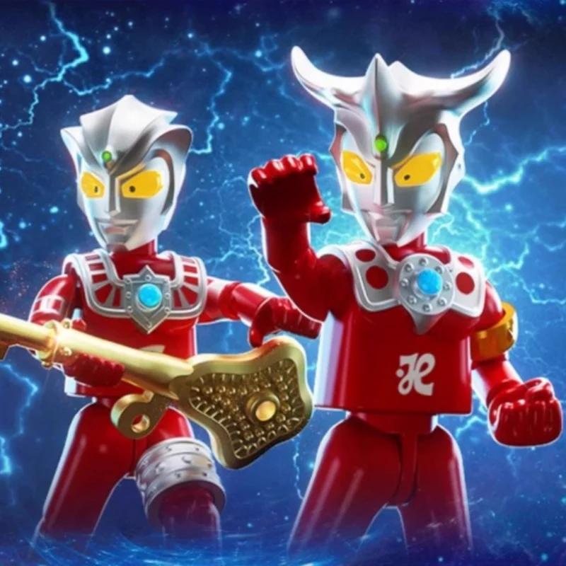 BLOKEES Ultraman Galaxy Blocks 10-Piece Assemble Toys