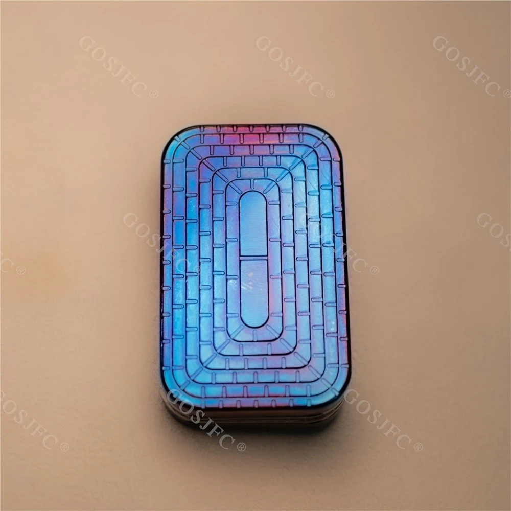 Z2 Unlimited Pushing Slider Fidget Toys For Adults Stress Relief Toy Titanium Alloy Push Slider