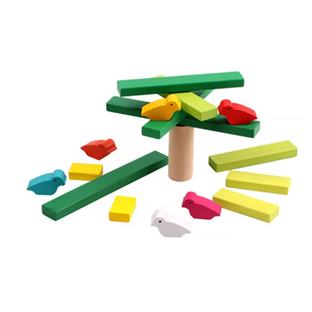 

Kids Stacking Game Toy for Balanced Tree Educational Toys Toddler Balancing Sorting Infant