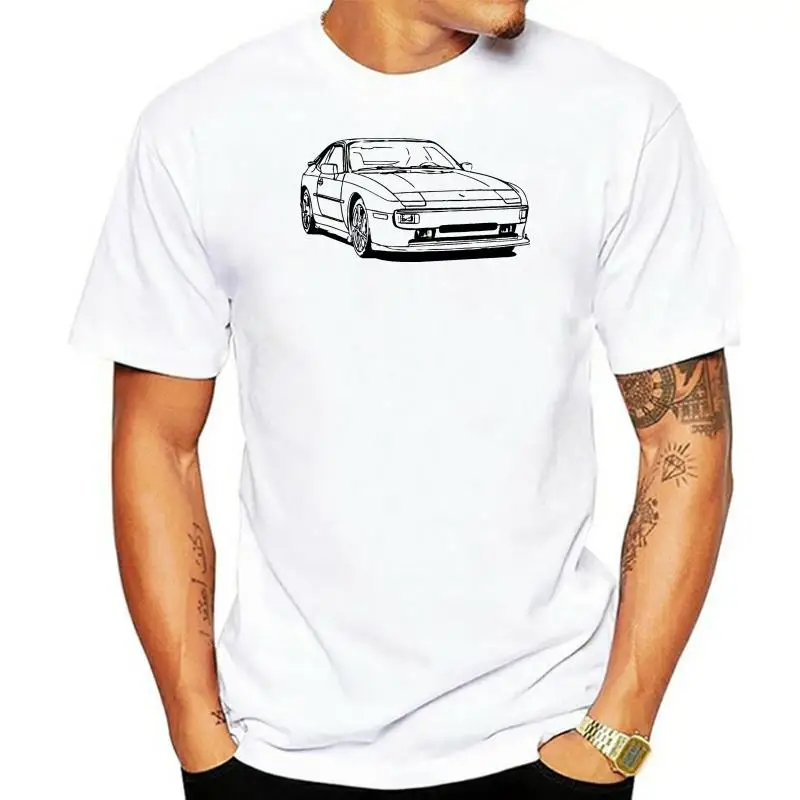 2023 New Summer Men Hip Hop Tee Shirt T-Shirt  944 Car Slim T-shirt