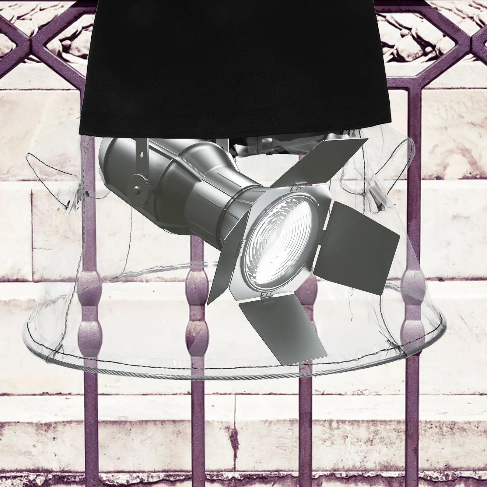 

2 шт. водонепроницаемые защитные экраны для сценического освещения, защита от дождя для уличных световых приборов Moving Head Par, высокопрозрачные светозащитные экраны